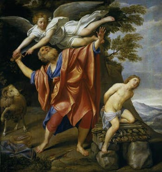 עקידת יצחק, מאת דומניצ'ינו, 1627 